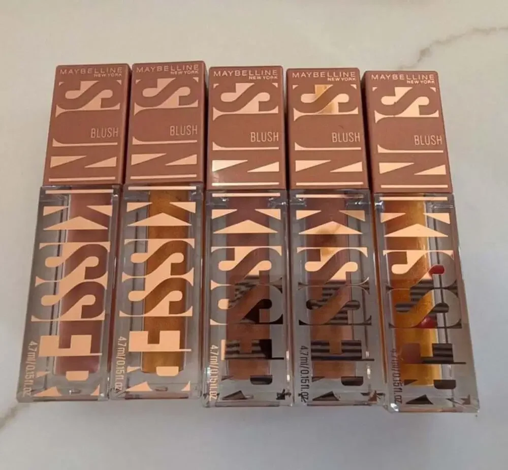 Maybelline Sunkisser Liquid Blush Bundle of 5 Shades